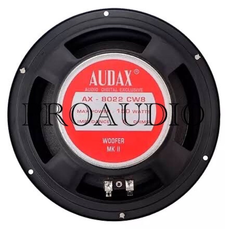 Speaker Audax 8 Inch AX-8022 CW8 MKII AX 8022 AX8022 MK II Woofer High Quality Original
