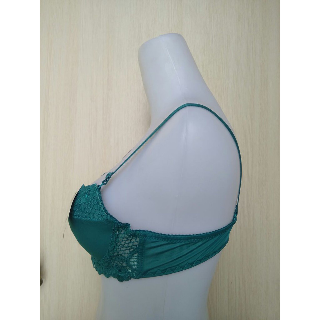 BH Hearing Spring 313 Kawat Setengah Cup | Half Cup Bra Wanita Renda Kancing Dua | Open Sorex Ecer Satuan