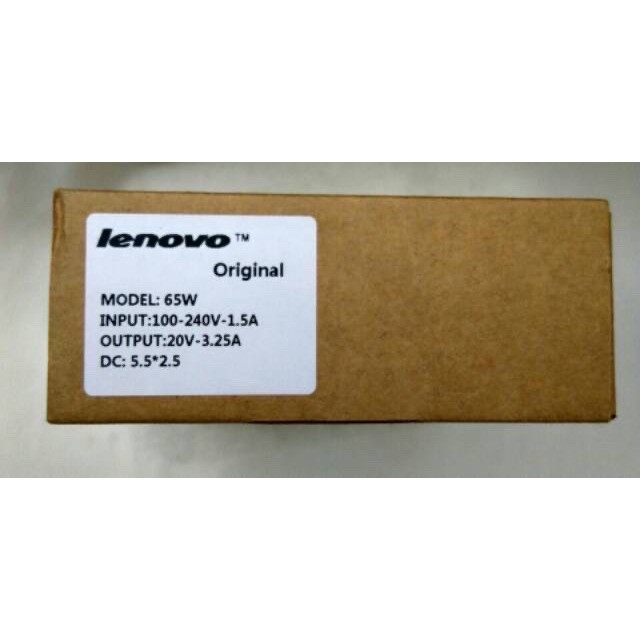 Adaptor Laptop Lenovo Idealpad B470 B570 B575 G460 G470 G475 G480 20v-3.25 jack 5.5*2.5mm