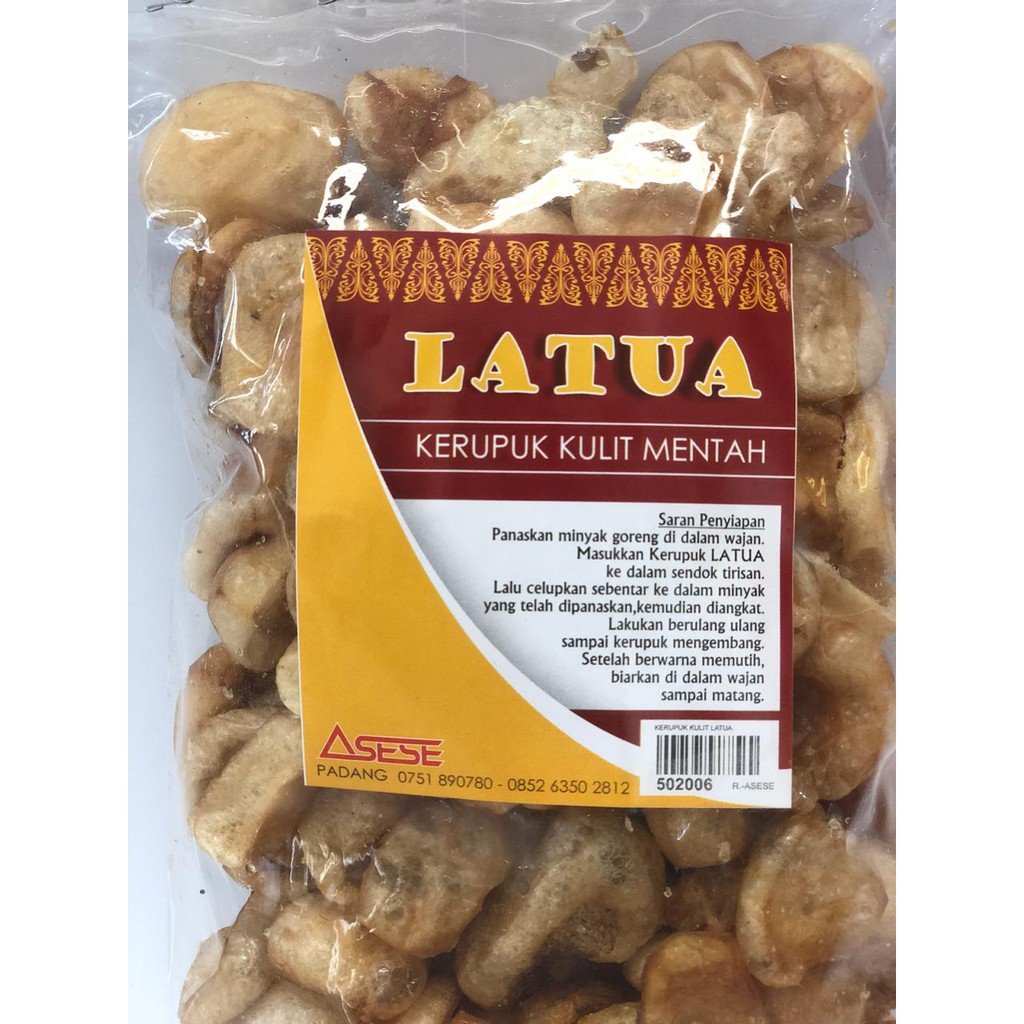 

Latua / Kerupuk Kulit (Mentah) - Asese