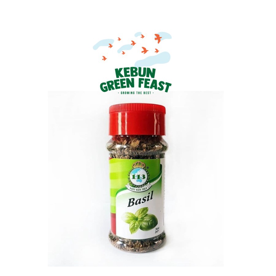 

Herbs - Rempah Daun Basil - Bubuk