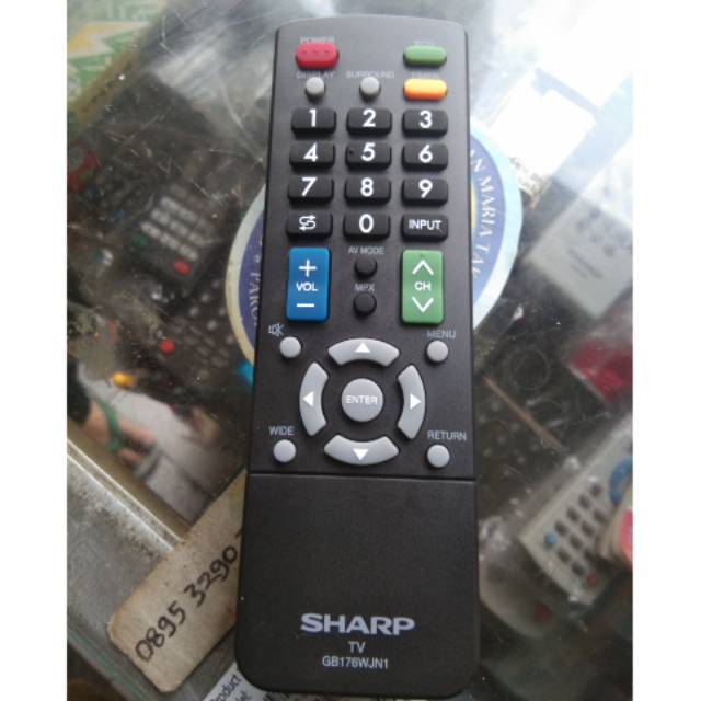 Remot Tv Led Sharp Asli Original Shopee Indonesia