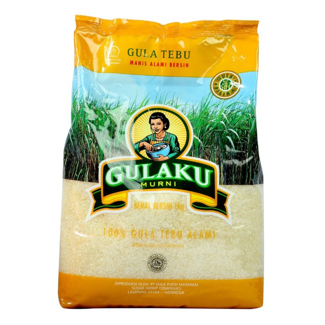 

Gula Pasir Gulaku Kuning 1 Kg | Gula Tebu Alami | Gula Kuning