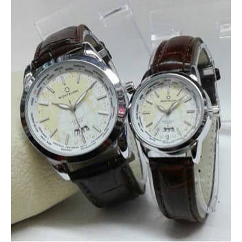 jam tangan couple montblanc / jam montblanc Buruan