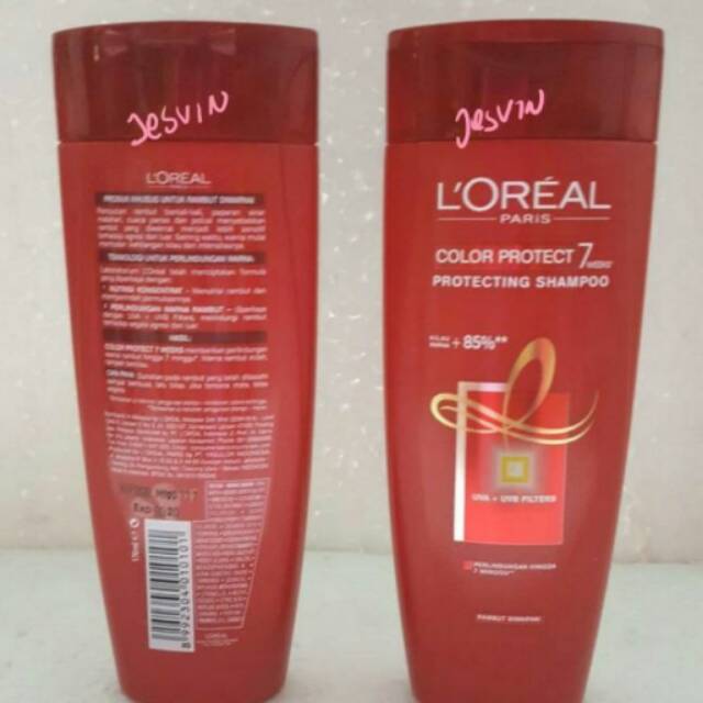 Loreal paris color protect 7 shampo shampo warna rambut
