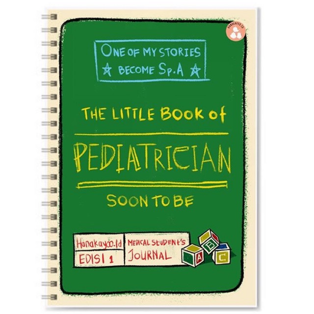 

Notes Hardcover Pediatric Hijau