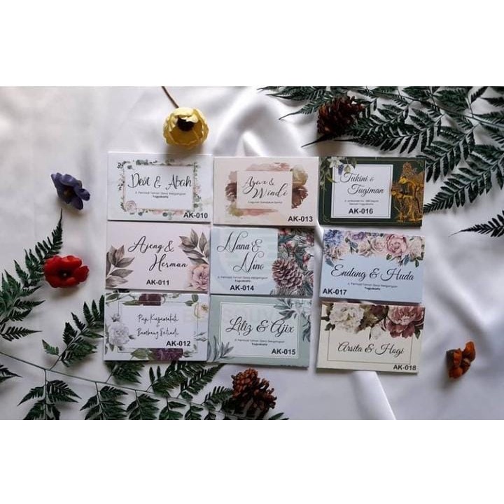 

Amplop Sumbangan/Kondangan custom nama