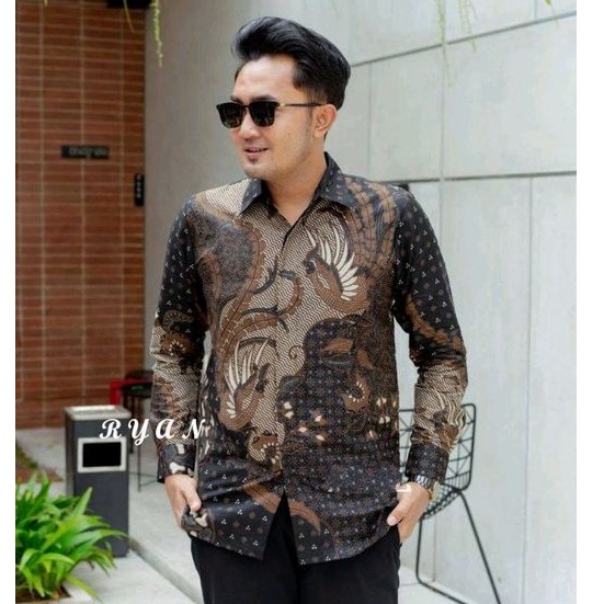 PREMIUM BEST SELLER MODERN Batik Pria Lengan Panjang Bagus Mahal Terbaru