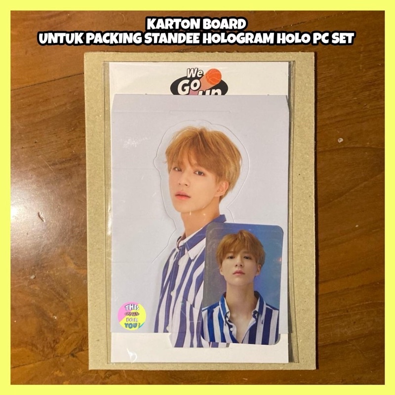 

[READY] Karton Yellow Board YB untuk Packing MD Standee Hologram Holo Photocard PC Set Tebal 2 MM 2MM Bot No. 30