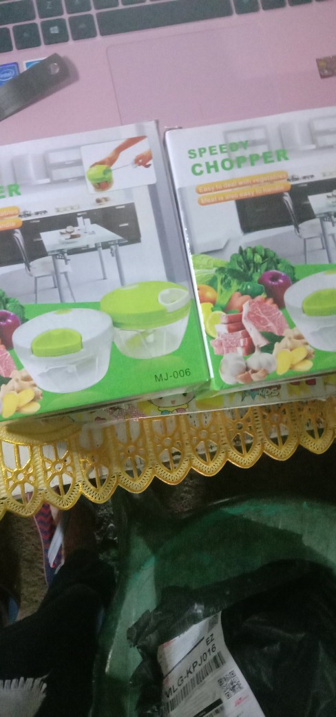 Speedy Chopper Blender Tarik Manual Pengulek