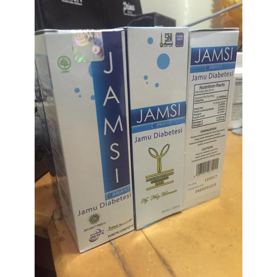 Jamsi Jamu Diabetes 100% Asli - Obat Herbal Diabetes Halal MUI & BPOM
