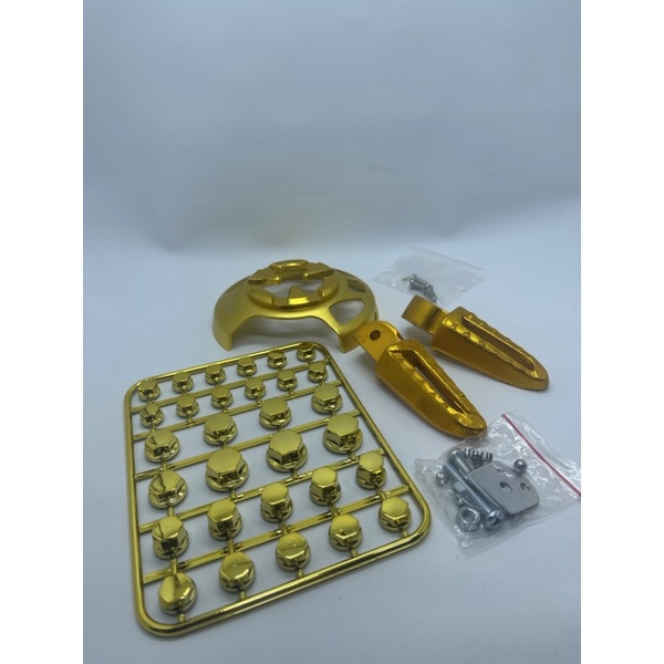 Tutup Kipas Sabit + Footstep Belakang Scoopy + Baut Monel Probolt Variasi