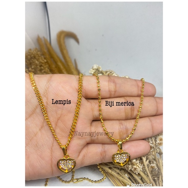 Kalung koin 91 Warna 24k