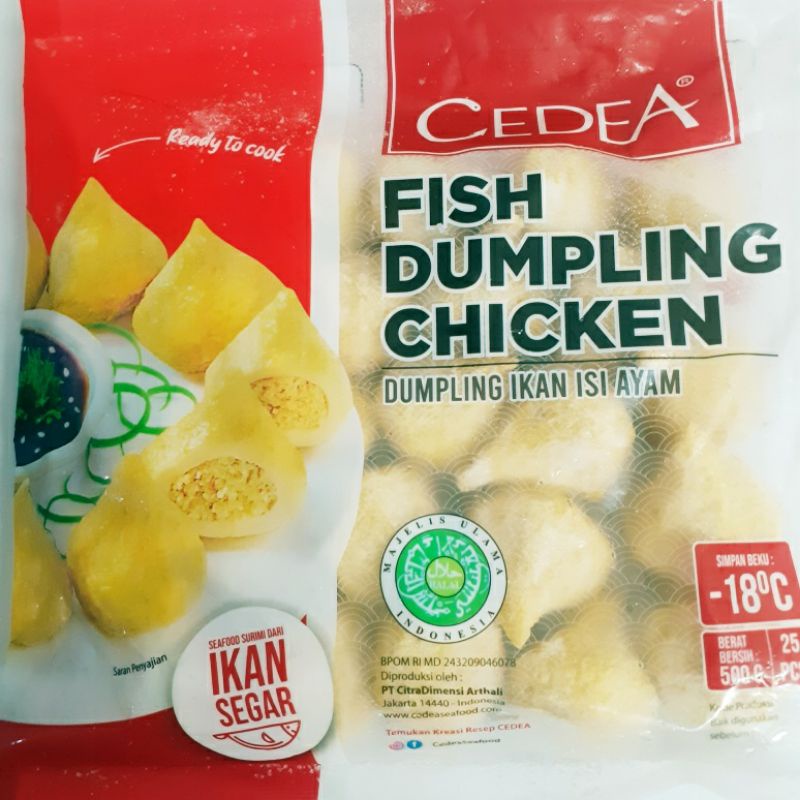 

CEFEA | FISH CHICKEN DUMPLING 500gr