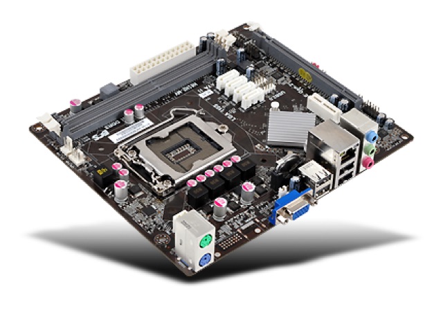 MAINBOARD / MOTHERBOARD H61 1155 DDR3 ECS H61H2-MV / H61H2 MV