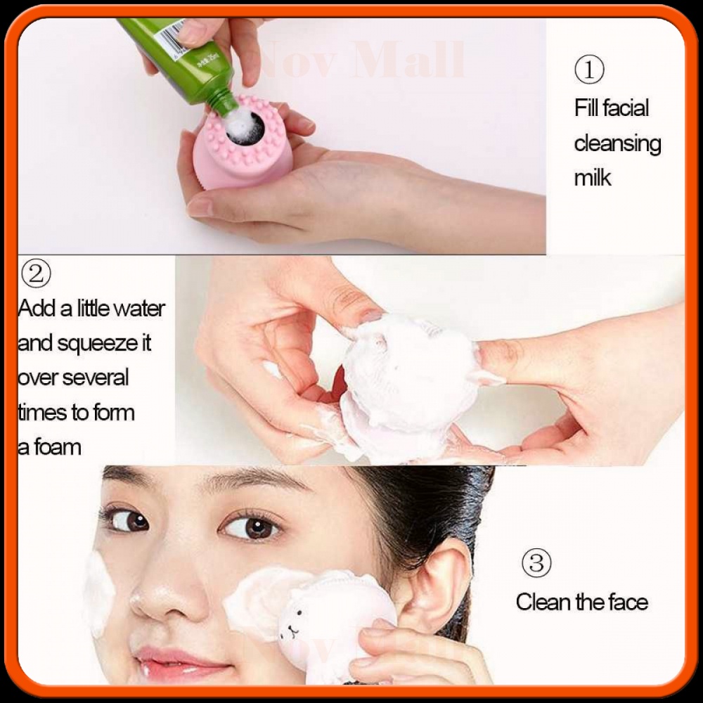 ETUDE Facial Cleansing Pad Scrub Octopus Jellyfish - GZ03