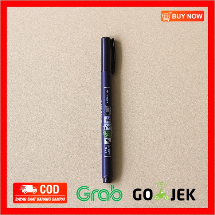 

(BISA COD) Tombow Fudenosuke Hard Tip Calligraphy Pen Brush Pen