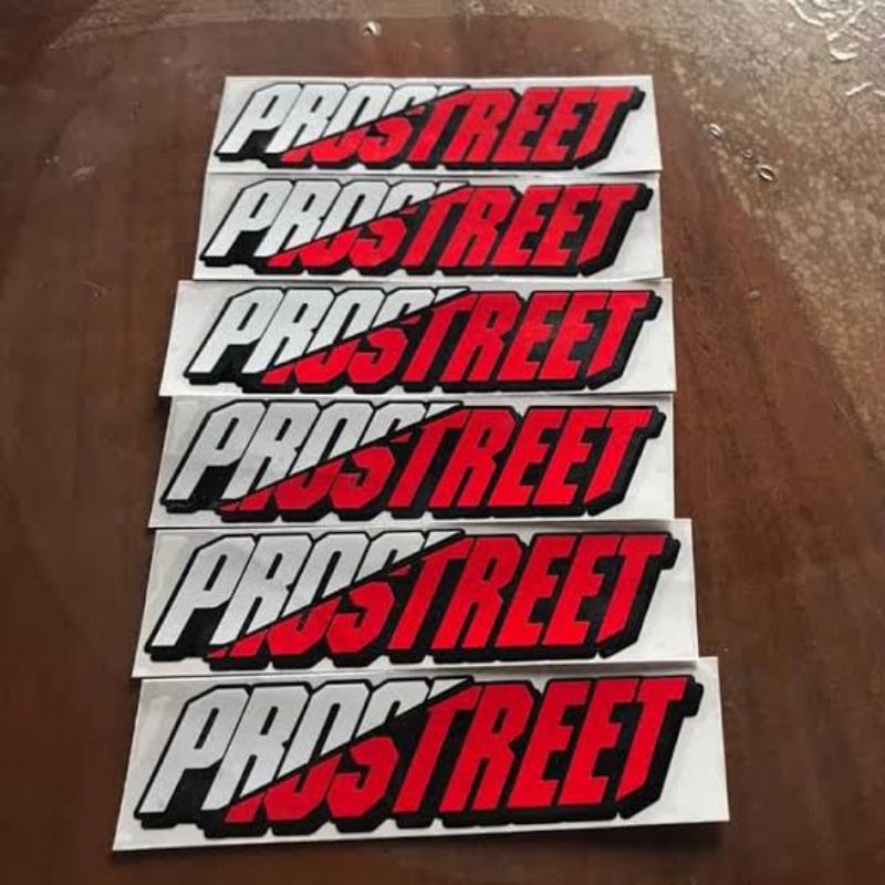 

STIKER PROSTREET CUTTING