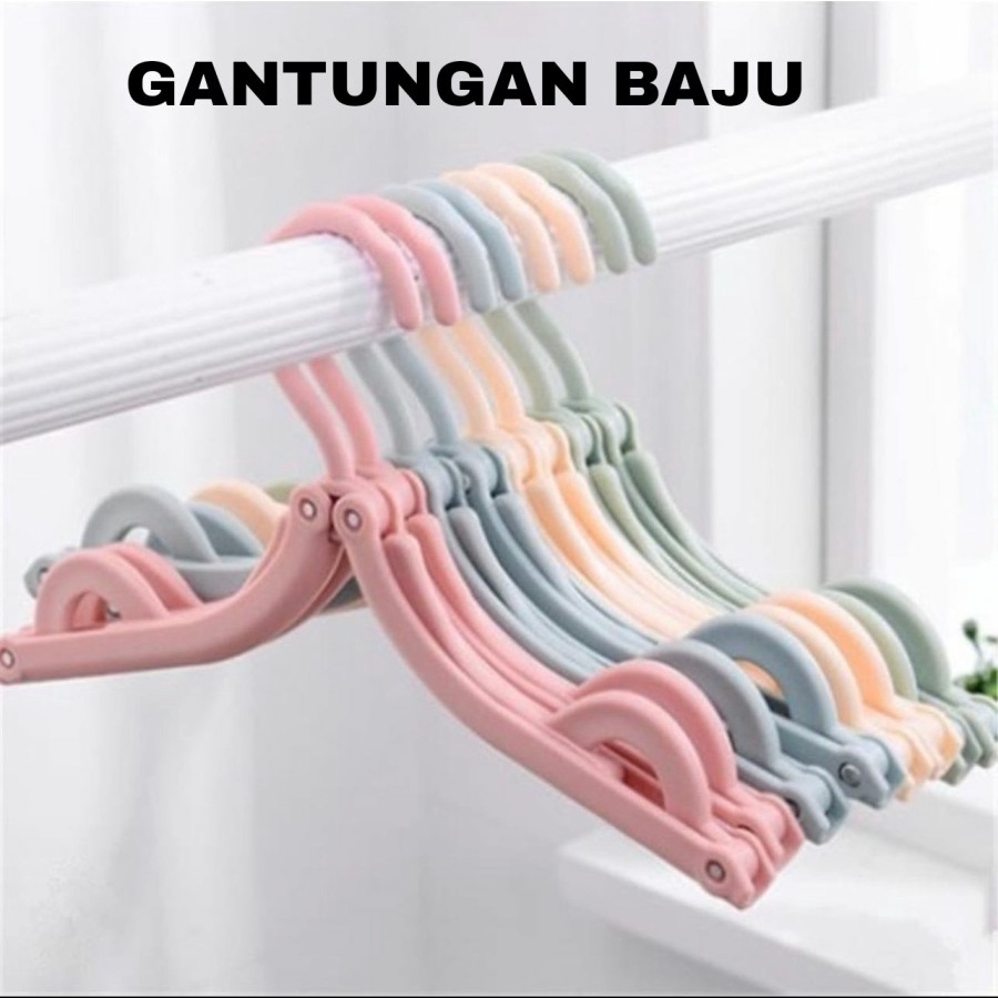 BOS - GANTUNGAN BAJU LIPAT | MAGIC HANGER | GANTUNGAN PAKAIAN