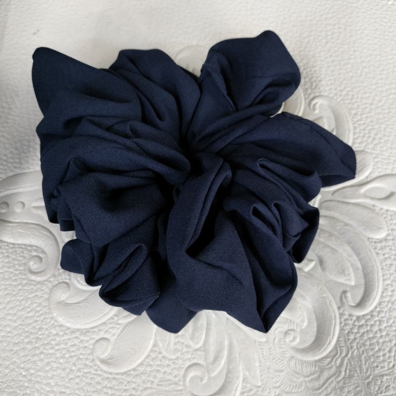 Scrunchie Jumbo, Ikat Rambut Cepol Jumbo, Cepol Hijab