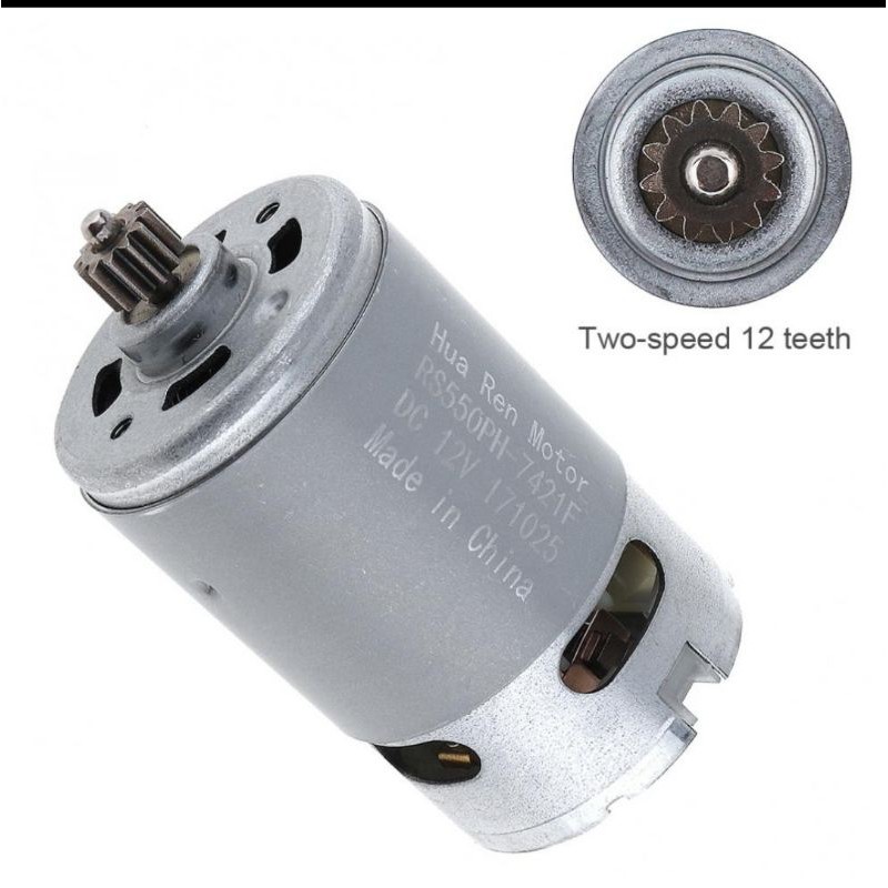 Motor Dinamo Mesin Bor Cordless Baterai 12V