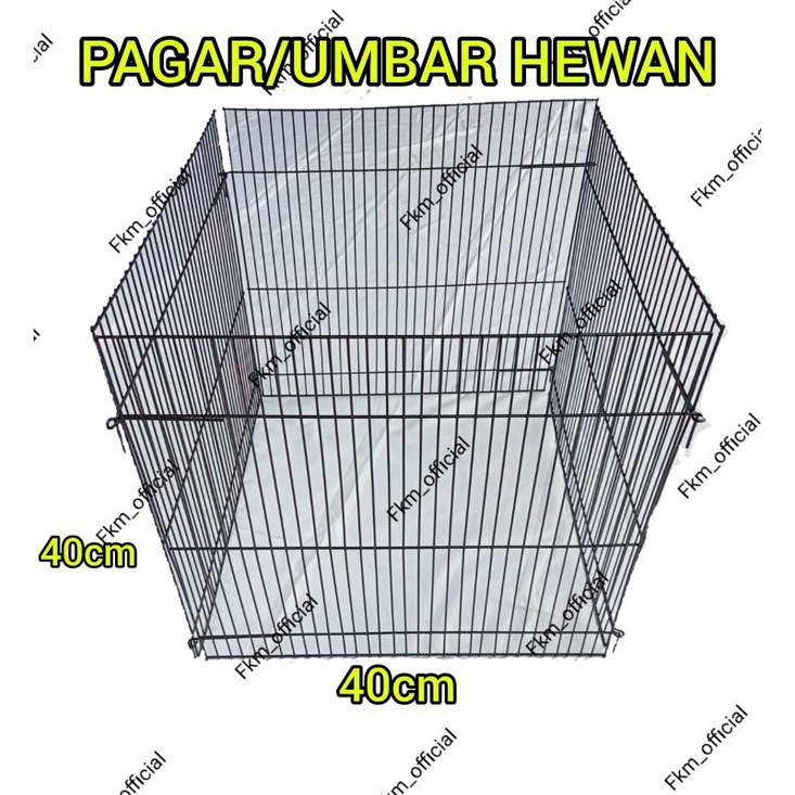 KANDANG PAGAR/UMBAR HEWAN MURAH 40X40