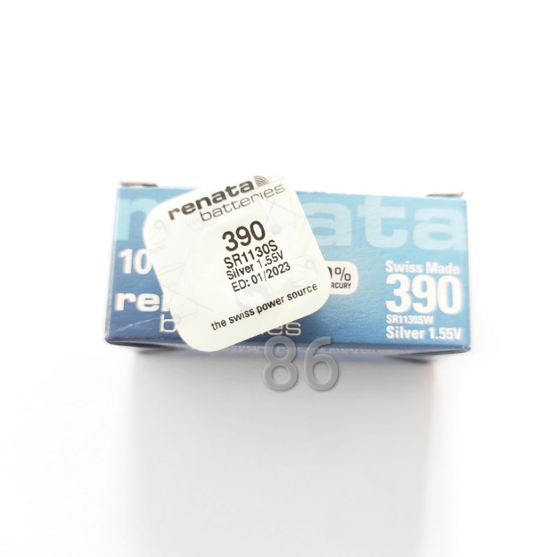 Baterai Batre Battery Renata 390 Sr1130s Original