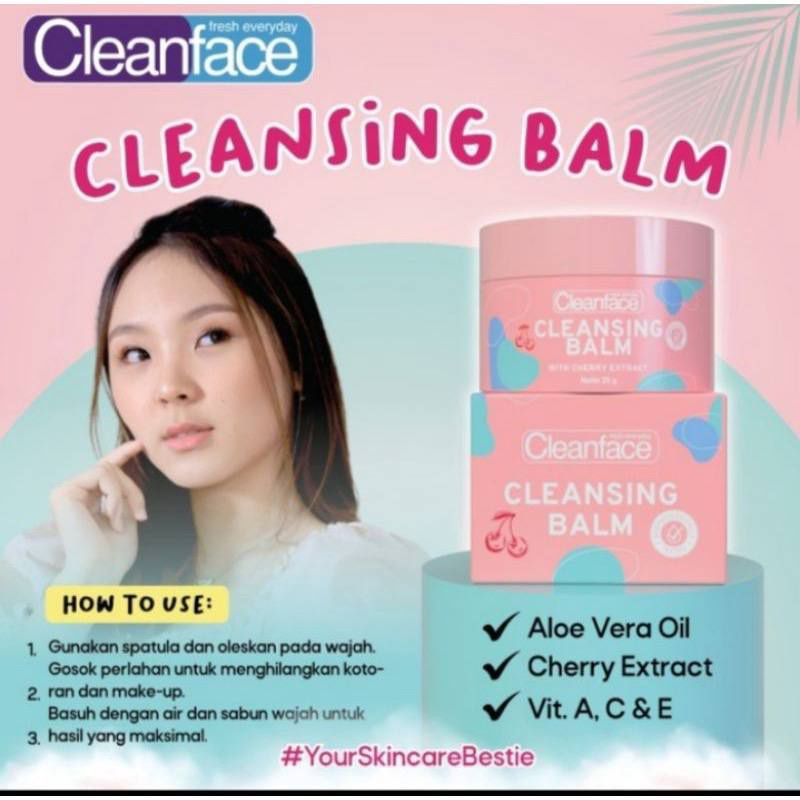 Cleanface Cleansing Balm - 25gr