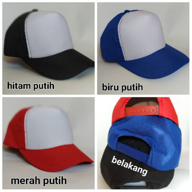 Topi Polos Baseball Lotus ( full kain)
