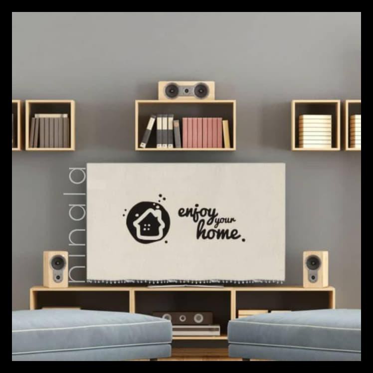 Cover Tv M (40-43 Inch) Tutup Tv Penutup Tv Taplak Tv Blacu Renda