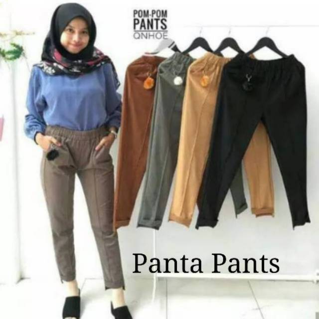 Celana Suede/ Panta Suede Pants