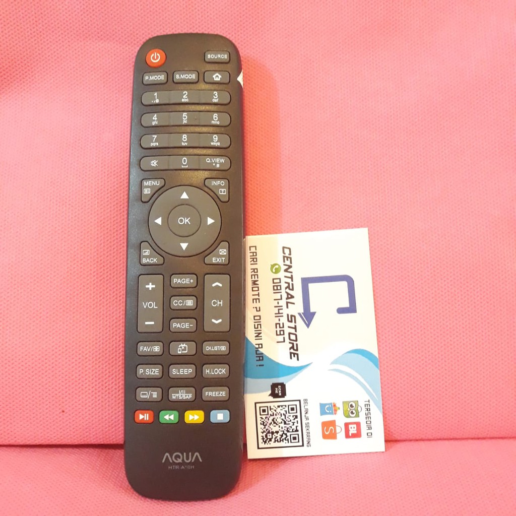 Remote TV AQUA ORIGINAL HTR-A10H