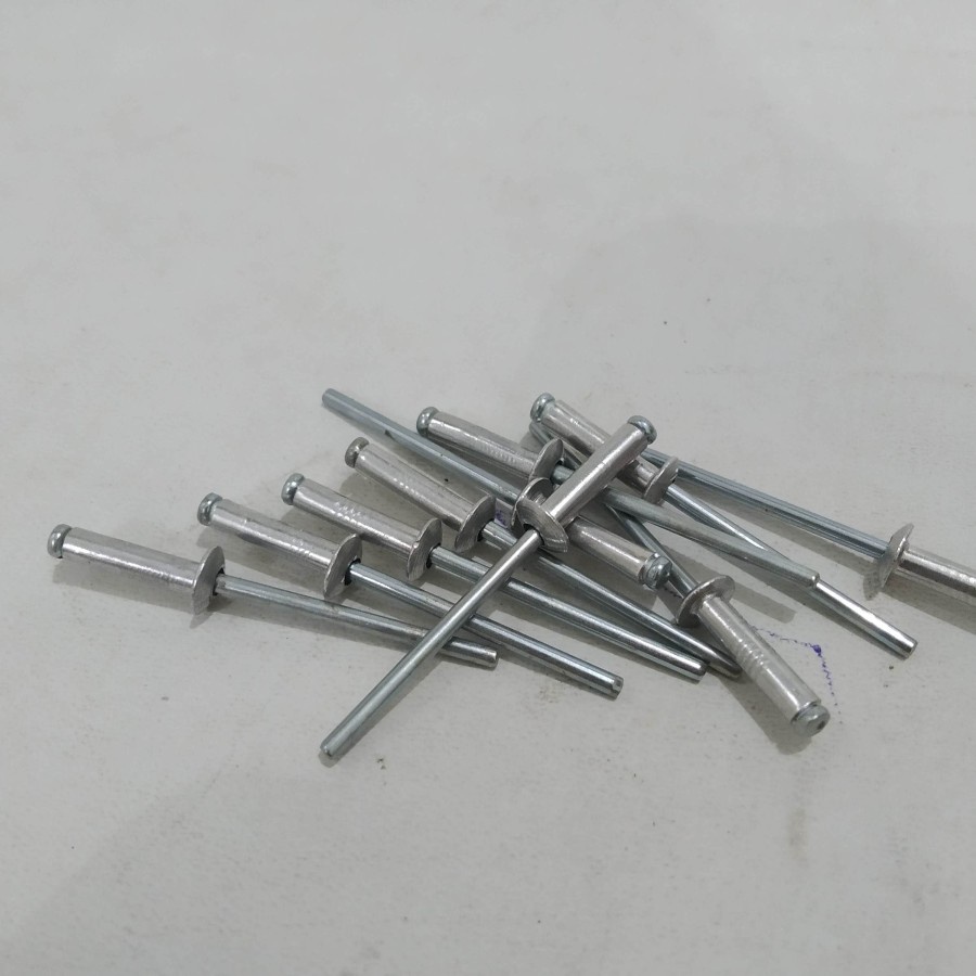 Paku blind rivet ripet rifet kecil 3.2mm 3.2 mm set 10pcs