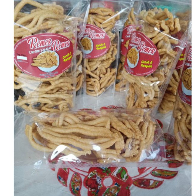 

Easrumart Kerupuk Krupuk Cekeremes Remes Remes Khas Blitar 200 gram