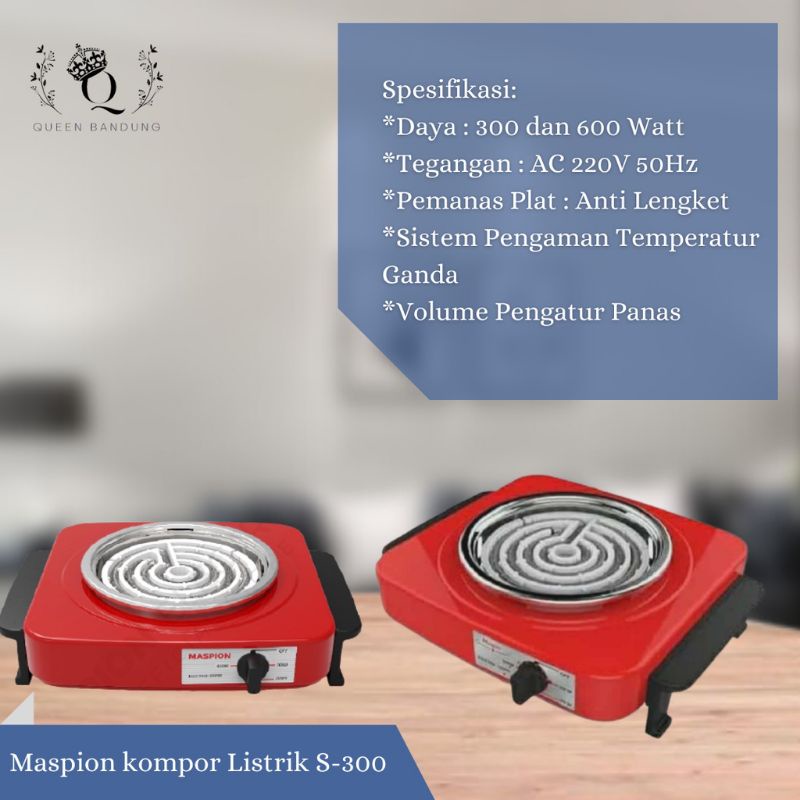 Maspion Kompor Listrik S-300