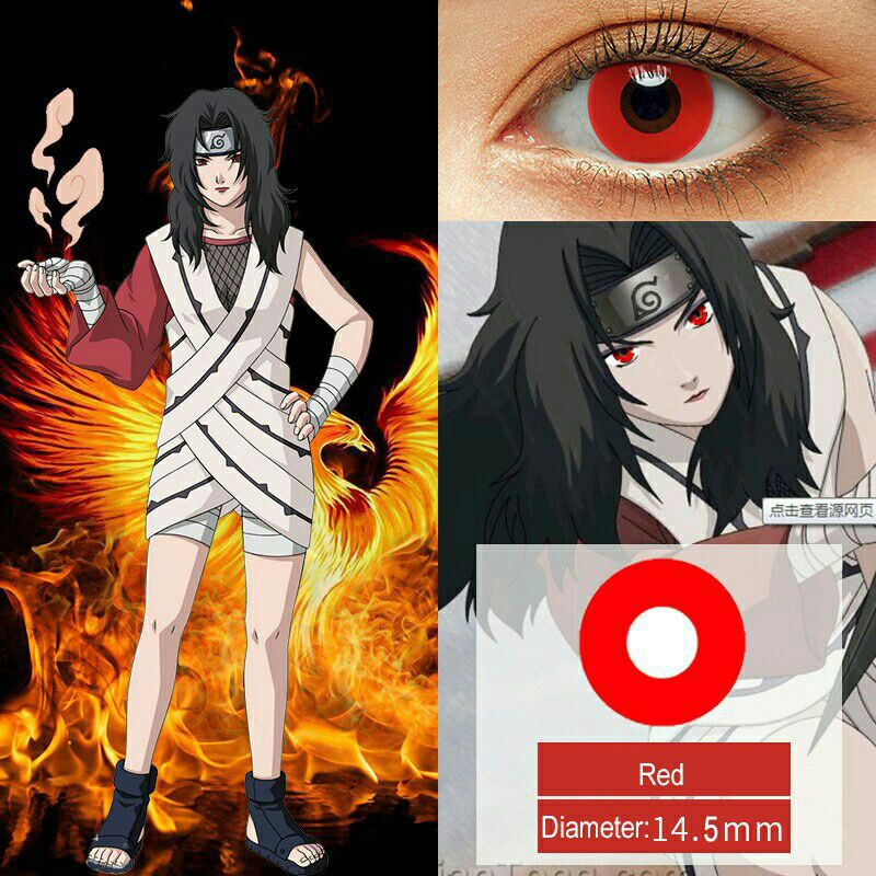 SOFTLENS COSPLAY HALLOWEEN NARUTO ANIME MANGA ZOMBIE