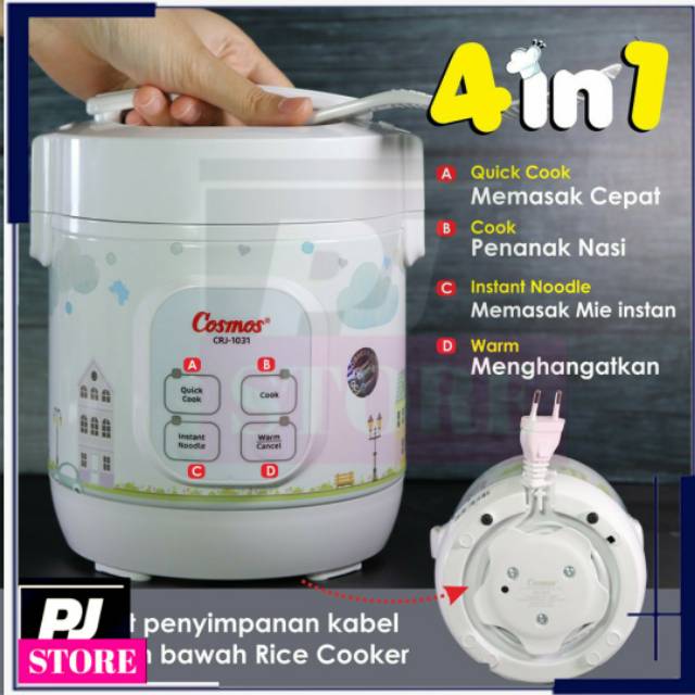 rice cooker cosmos crj 1031