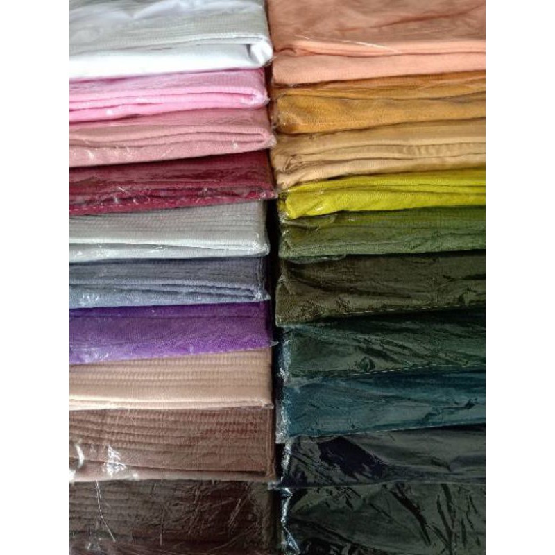 TINA COLLECTION - BERGO PED SIMPEL POLOS / KERUDUNG PED SIMPEL WOLFIS