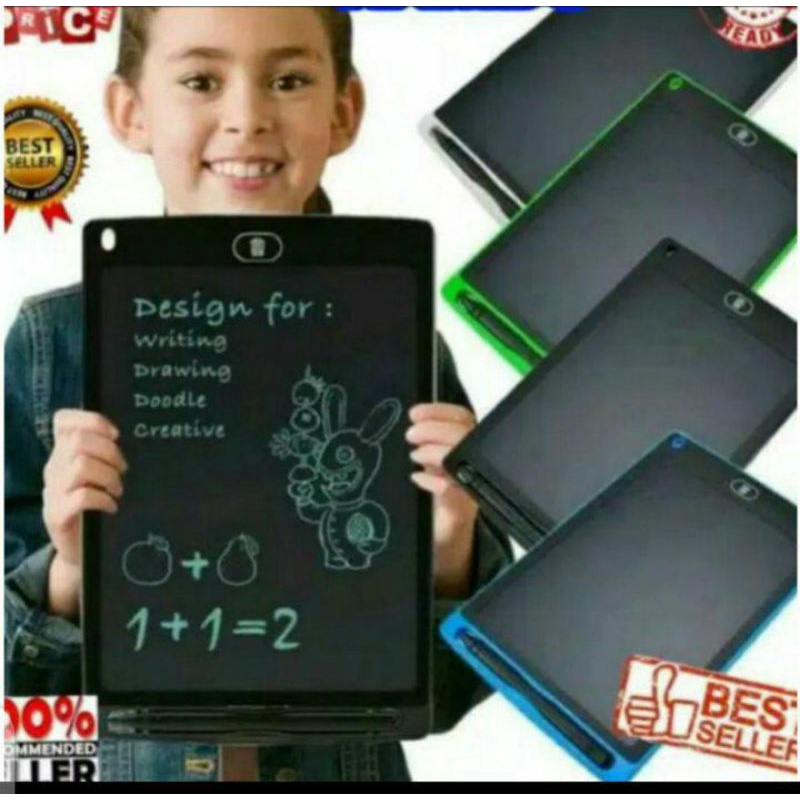 lcd writing mainan tablet anak/lcd writing tablet/mainan tab anak/papan tulis digital//PAPAN TULIS G