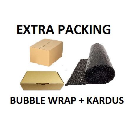 Extra Packing Bubble Wrap Kardus Ekstra/Tambah Bubble Wrap KardusAgar packing lebih aman