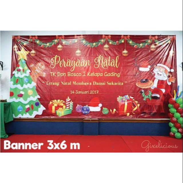 30 Top For Contoh Background Spanduk  Natal  Heart and 