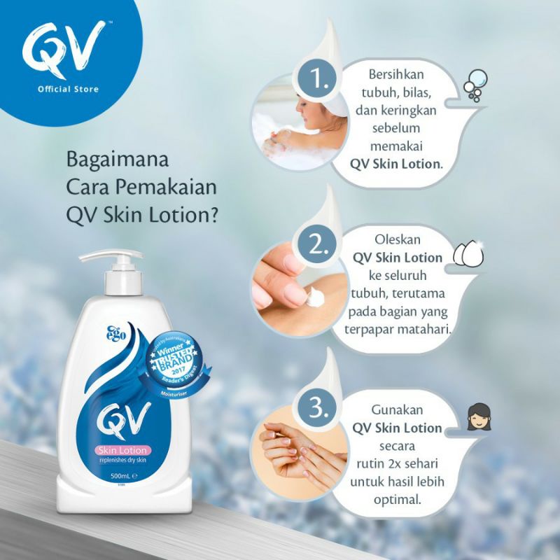 QV SKIN LOTION , Hand and Body Lotion 500ML
