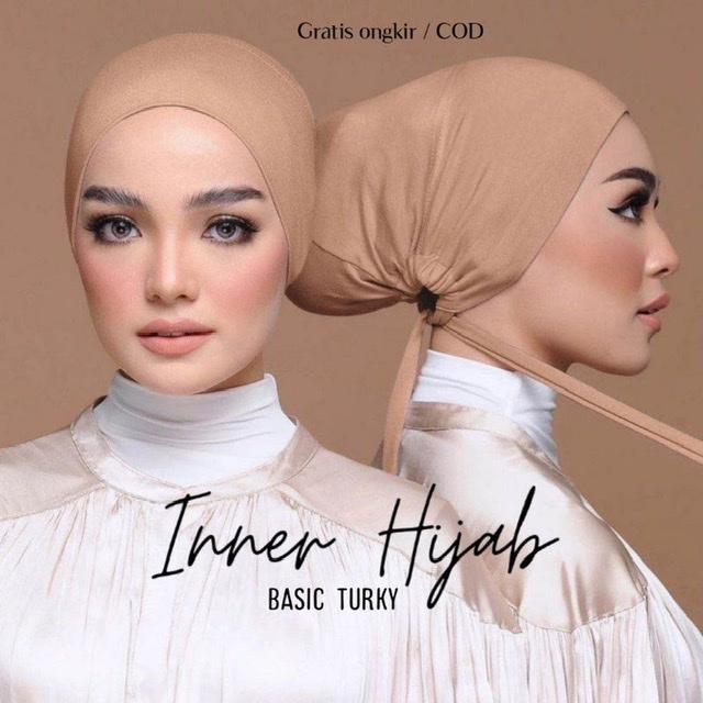 Inner Basic Turki Tali/Ciput Rayon Premium Instan