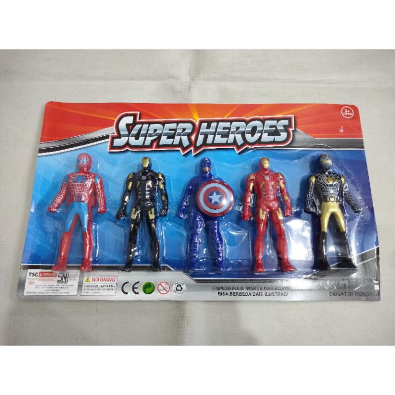 mainan robot super heroes