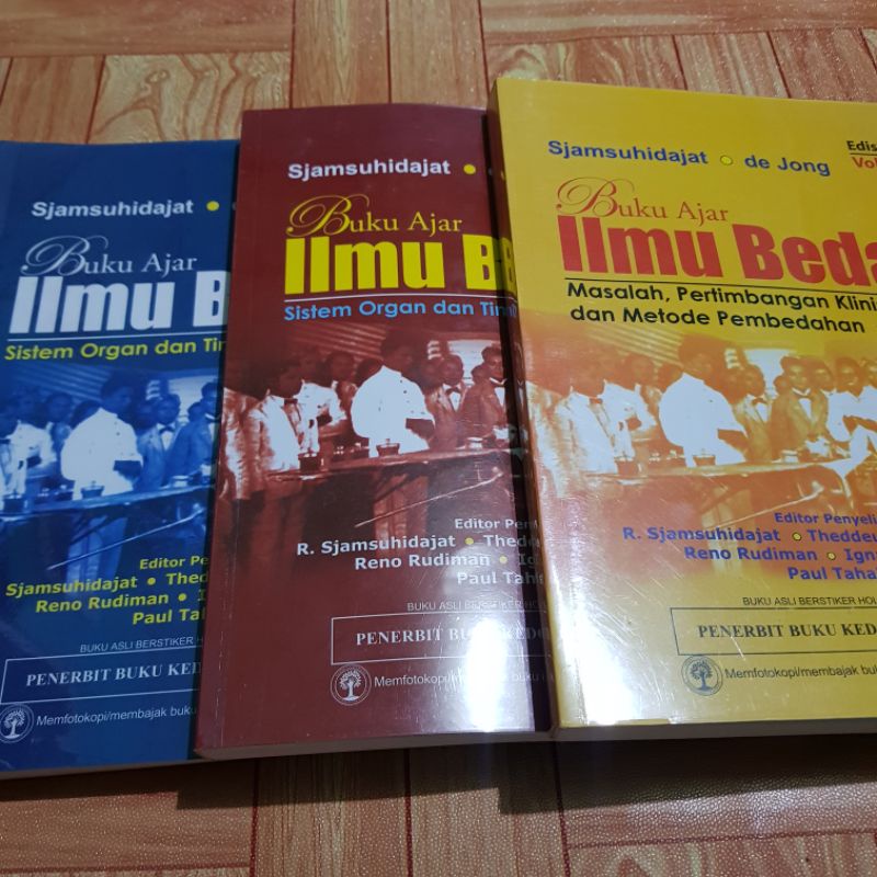 Buku Ajar Ilmu Bedah Original 3 jilid