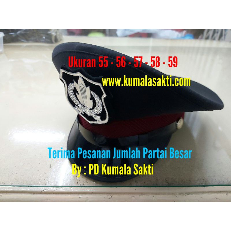 Topi Pet PDH Satpam Pelaksana-Topi Satpam-Kaos Satpam-Rompi Satpam-Sabuk Satoam-Kopel Satpam-Pangkat