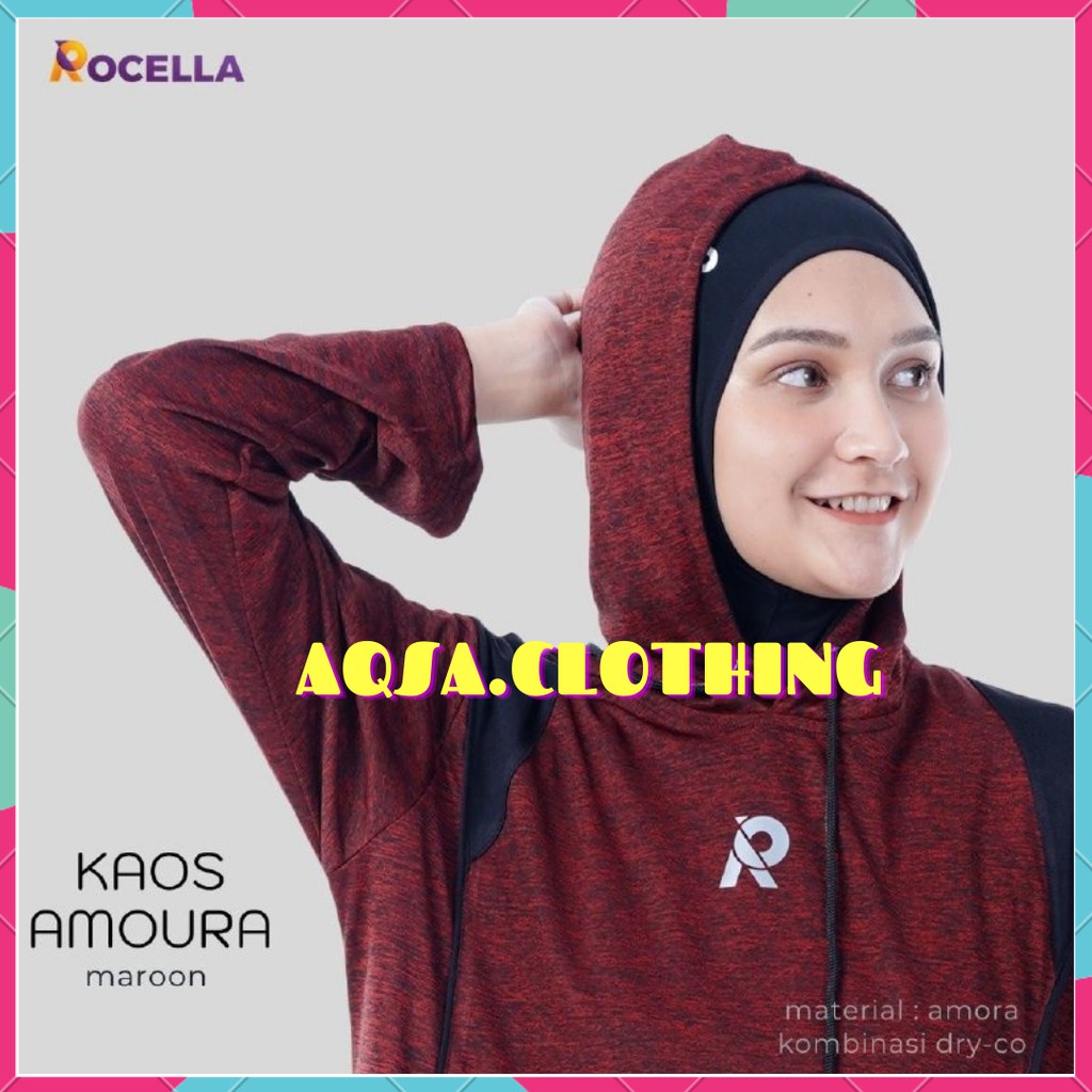 KAOS HOODIE WANITA LENGAN PANJANG UKURAN JUMBO OVERSIZE - BAHAN NYAMAN