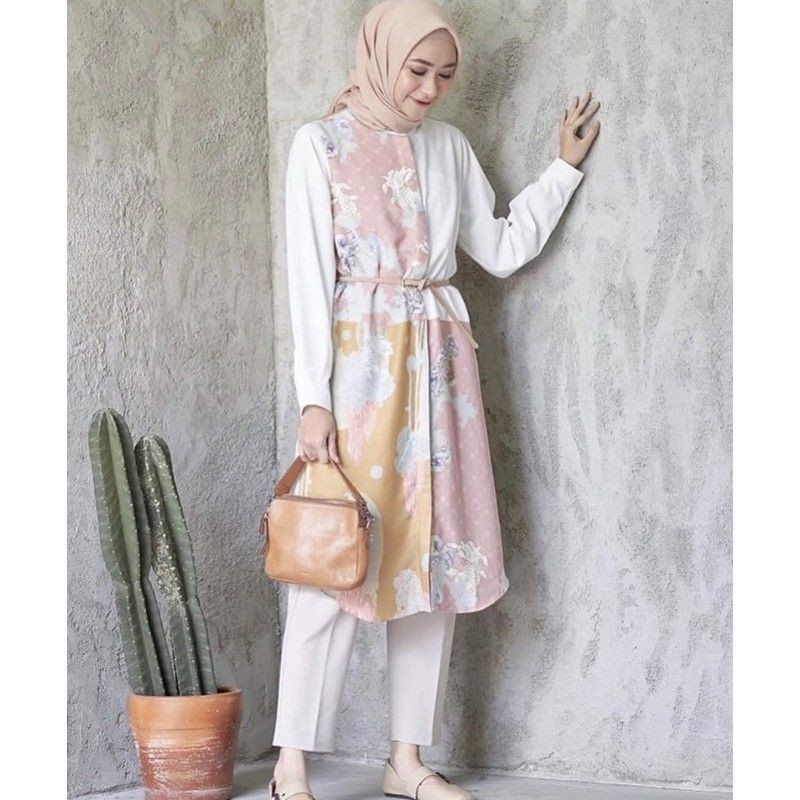 PL gamila tunik Ria miranda x cotton ink