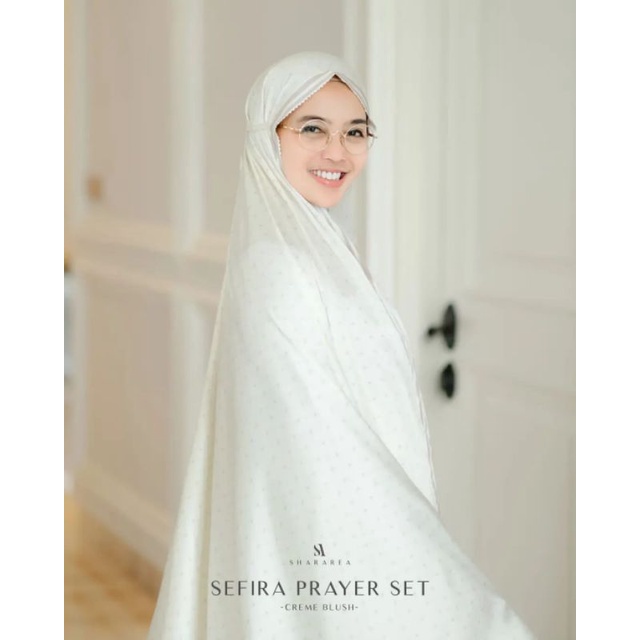 Mukena Sefira Prayer Set(Satu Set Pouch & Sajadah)Original by shArarea