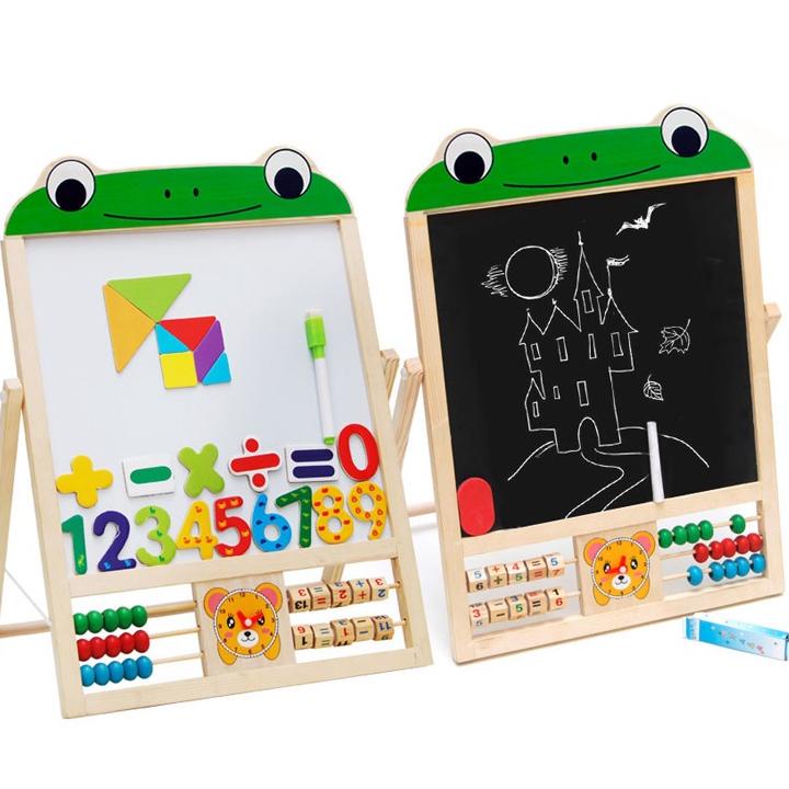 

[WKDC78664] ( BELI PAPAN GRATIS MINYAK GORENG )Papan Tulis Edukasi Anak 2 In 1 White Board & Black Board Magnet Alphabet